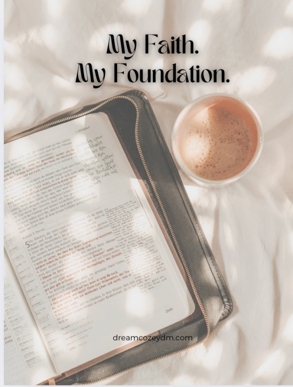 My Faith, My Foundation Journal